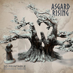 3D Printed Asgard Rising Oak Modular Forest Set 32mm Ragnarok D&D (Online Only)