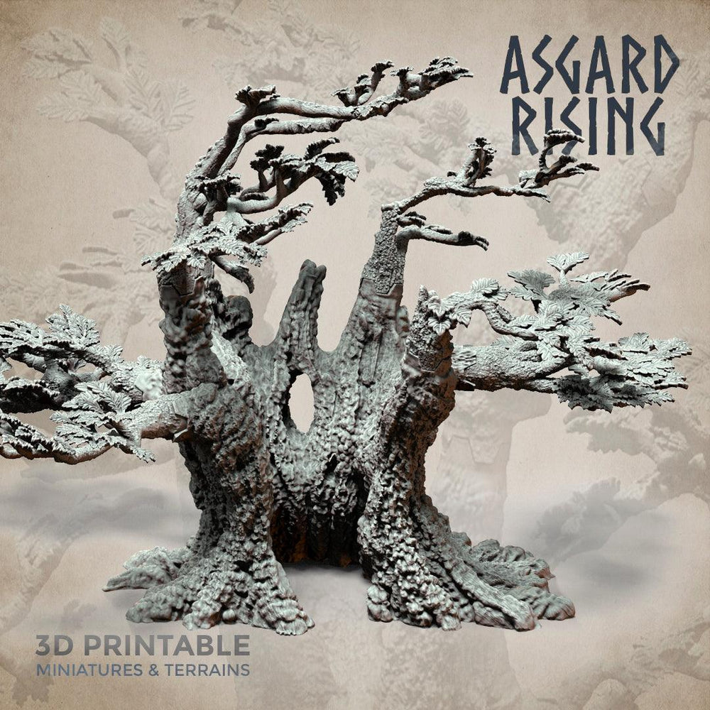 3D Printed Asgard Rising Oak Modular Forest Set 32mm Ragnarok D&D (Online Only)