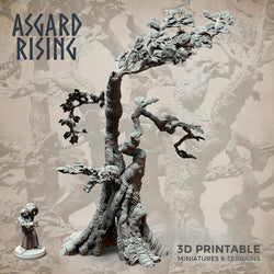 3D Printed Asgard Rising Oak Modular Forest Set 32mm Ragnarok D&D (Online Only)