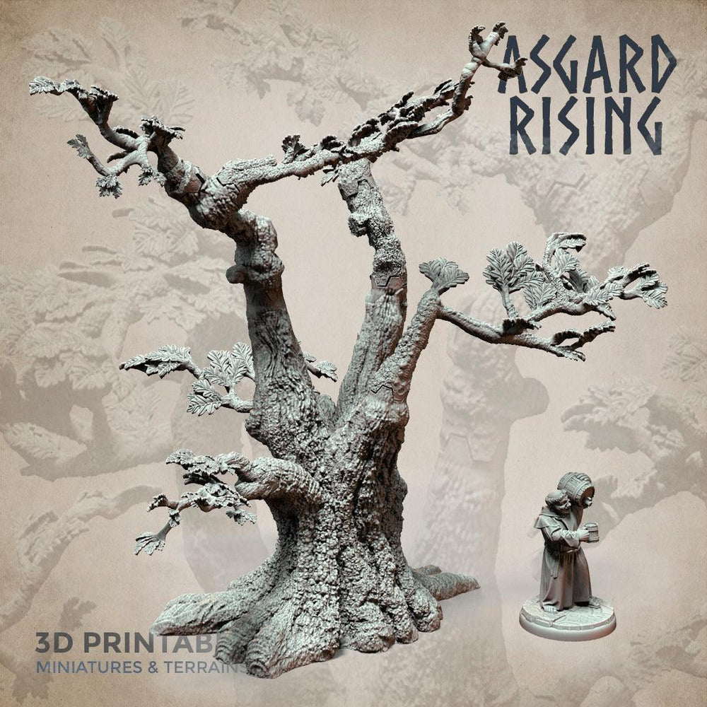 3D Printed Asgard Rising Oak Modular Forest Set 32mm Ragnarok D&D (Online Only)