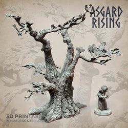 3D Printed Asgard Rising Oak Modular Forest Set 32mm Ragnarok D&D (Online Only)