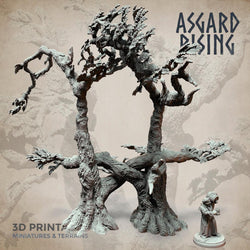 3D Printed Asgard Rising Oak Modular Forest Set 32mm Ragnarok D&D (Online Only)