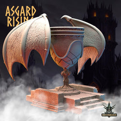 3D Printed Asgard Rising Obsidian Altar 28 32 mm Wargaming DnD (Online Only)