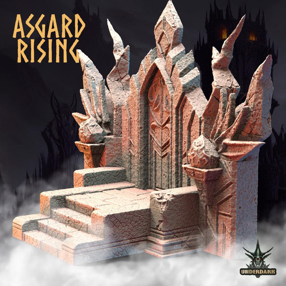 3D Printed Asgard Rising Obsidian Altar 28 32 mm Wargaming DnD (Online Only)