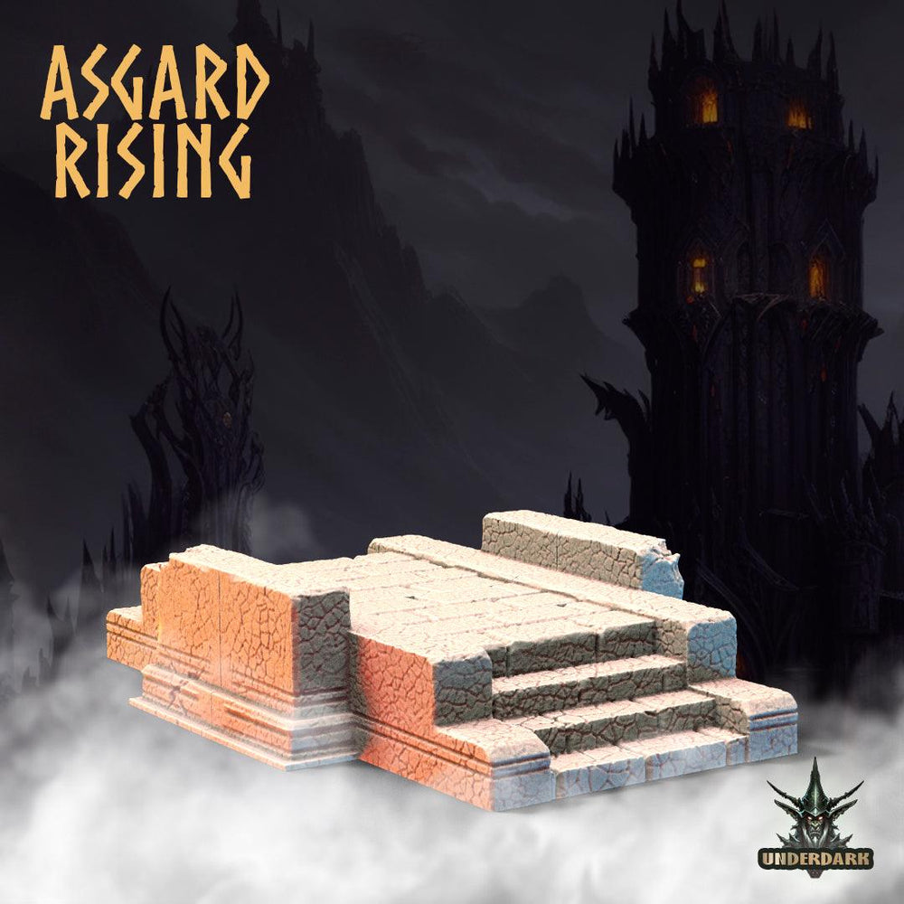 3D Printed Asgard Rising Obsidian Altar 28 32 mm Wargaming DnD (Online Only)