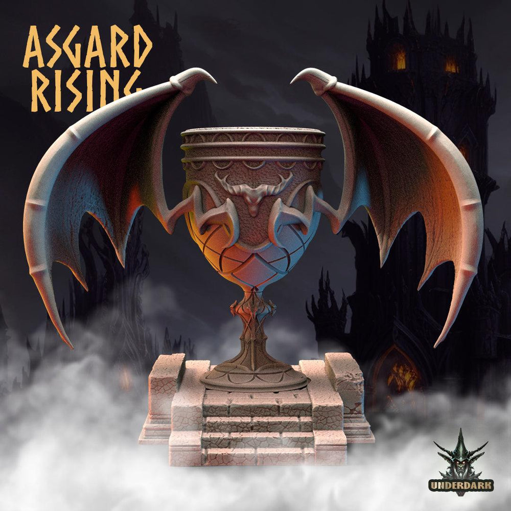 3D Printed Asgard Rising Obsidian Altar 28 32 mm Wargaming DnD (Online Only)