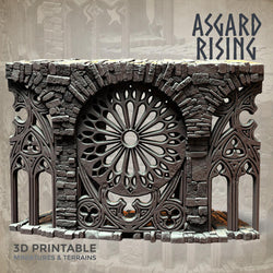 3D Printed Asgard Rising Stone Construction Ruins Modular Set 28mm - 32mm Ragnarok D&D (Online Only)