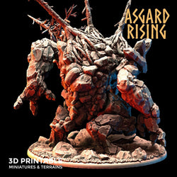 3D Printed Asgard Rising Stone Troll Idol 28mm 32mm D&D (Online Only)