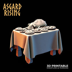3D Printed Asgard Rising Tavern Modular Terrain Set 28mm - 32mm (Online Only)