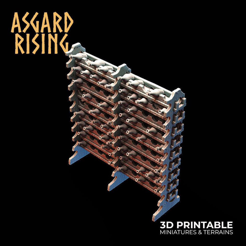 3D Printed Asgard Rising Tavern Modular Terrain Set 28mm - 32mm (Online Only)
