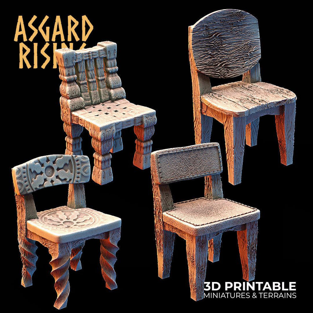 3D Printed Asgard Rising Tavern Modular Terrain Set 28mm - 32mm (Online Only)