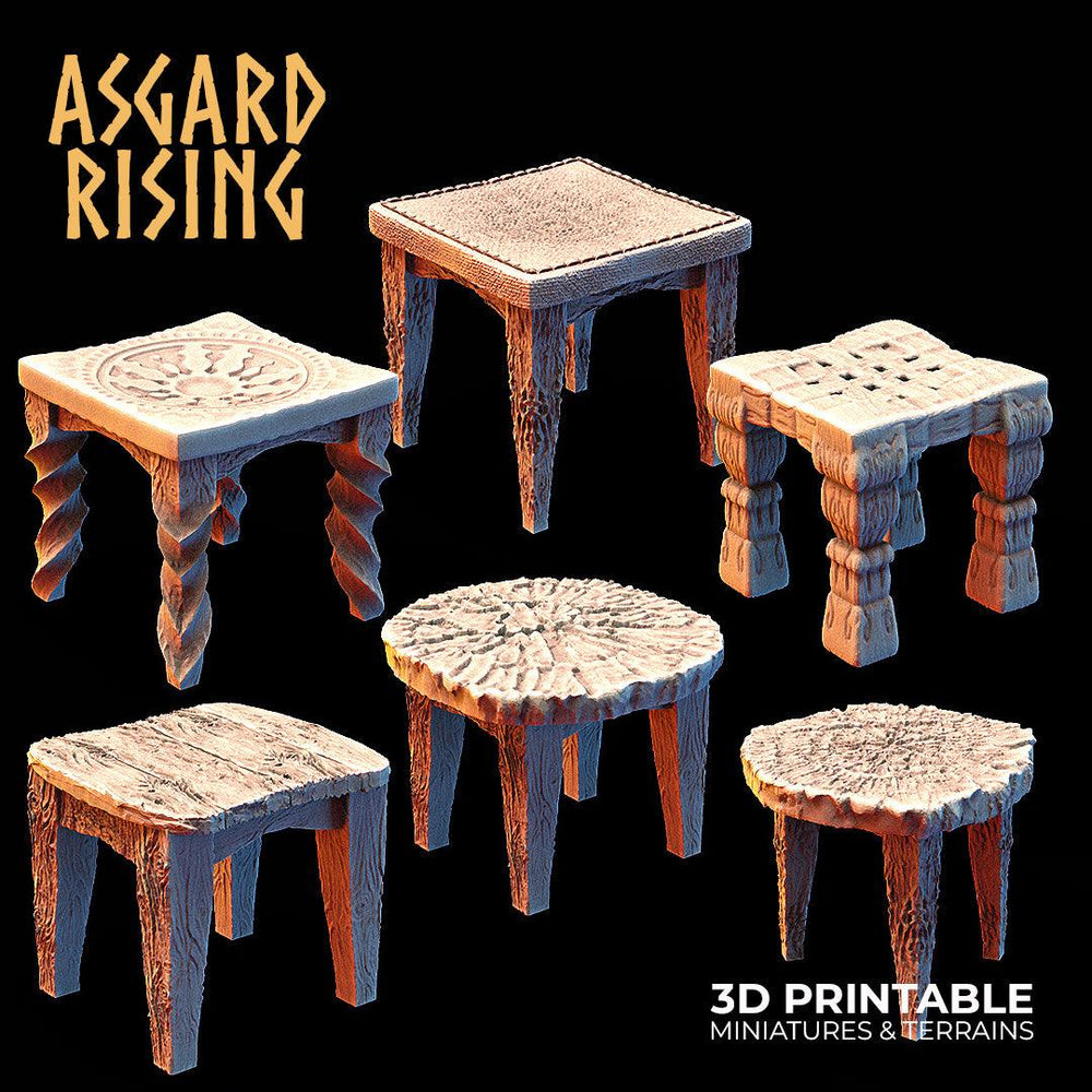 3D Printed Asgard Rising Tavern Modular Terrain Set 28mm - 32mm (Online Only)