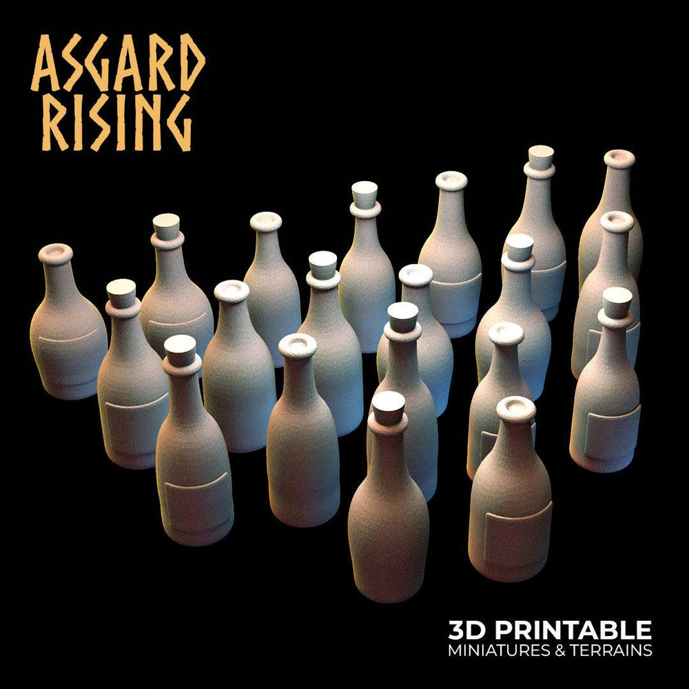 3D Printed Asgard Rising Tavern Modular Terrain Set 28mm - 32mm (Online Only)