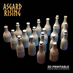 3D Printed Asgard Rising Tavern Modular Terrain Set 28mm - 32mm (Online Only)