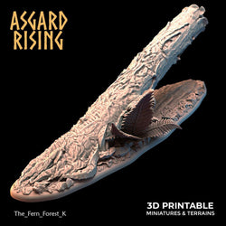 3D Printed Asgard Rising The Fern Forest 28 32 mm Wargaming DnD (Online Only)