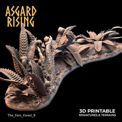 3D Printed Asgard Rising The Fern Forest 28 32 mm Wargaming DnD (Online Only)