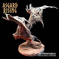 3D Printed Asgard Rising Varkolak Undead Creature 28mm - 32mm D&D (Online Only)