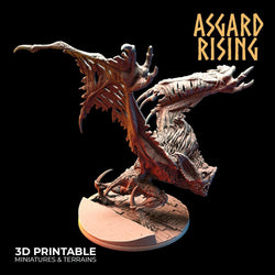 3D Printed Asgard Rising Varkolak Undead Creature 28mm - 32mm D&D (Online Only)