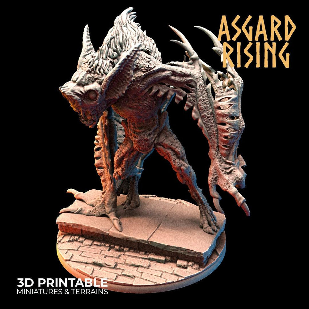3D Printed Asgard Rising Varkolak Undead Creature 28mm - 32mm D&D (Online Only)