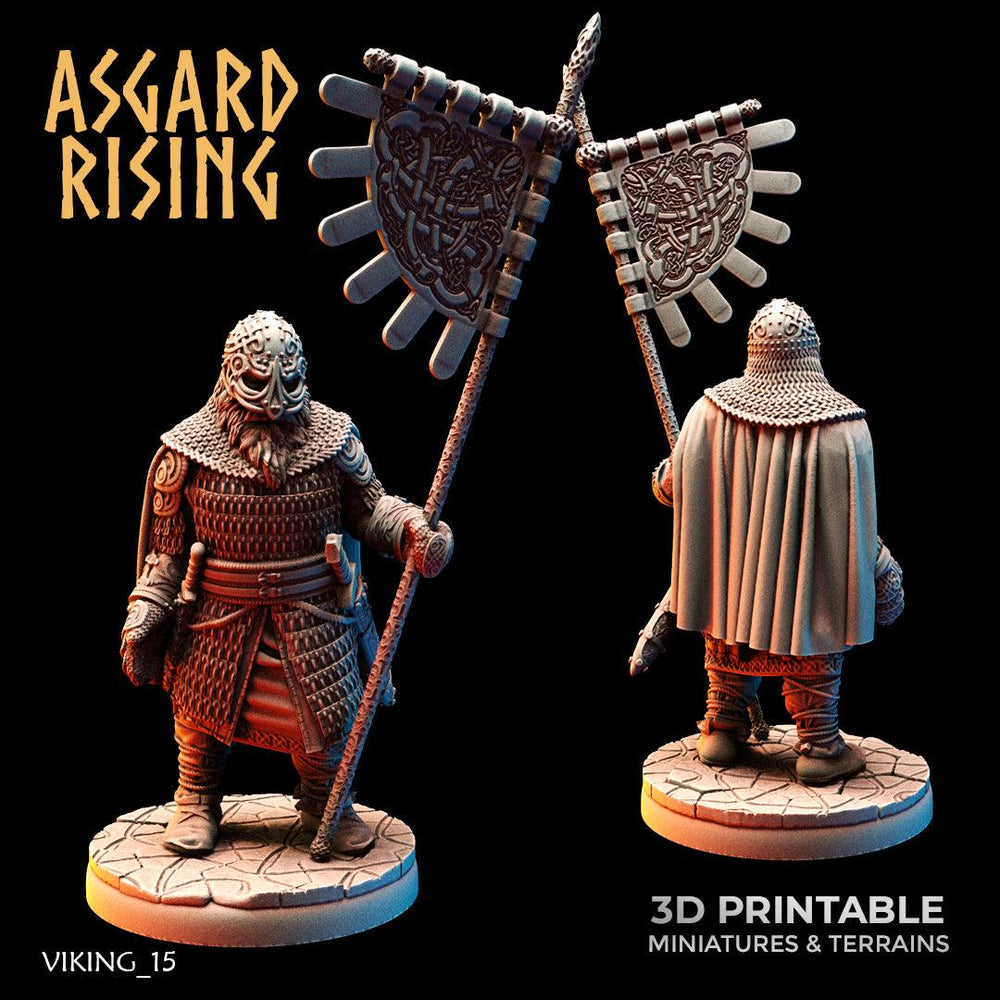 3D Printed Asgard Rising Viking Huscarls 28mm - 32mm (Online Only)