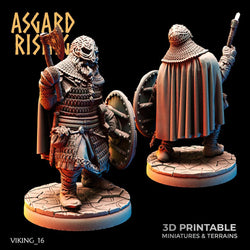 3D Printed Asgard Rising Viking Huscarls 28mm - 32mm (Online Only)