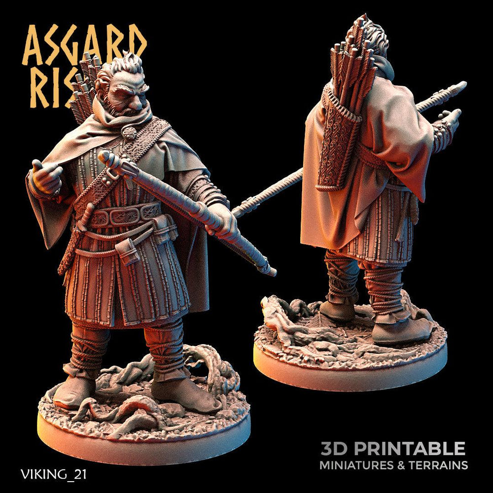3D Printed Asgard Rising Viking Rangers 28 32 mm Wargaming DnD (Online Only)