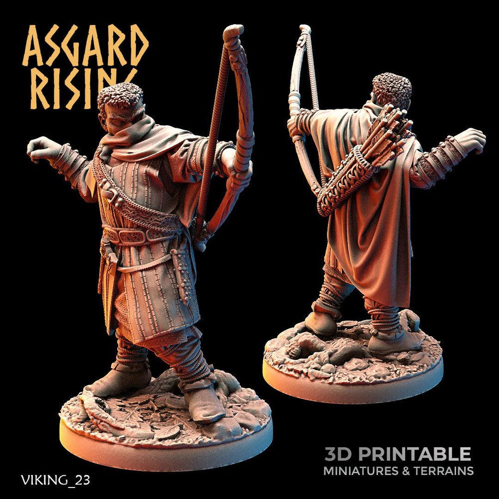 3D Printed Asgard Rising Viking Rangers 28 32 mm Wargaming DnD (Online Only)