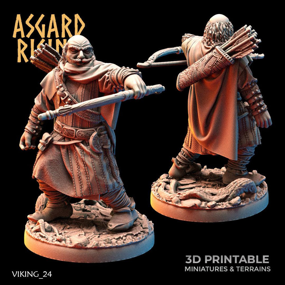 3D Printed Asgard Rising Viking Rangers 28 32 mm Wargaming DnD (Online Only)