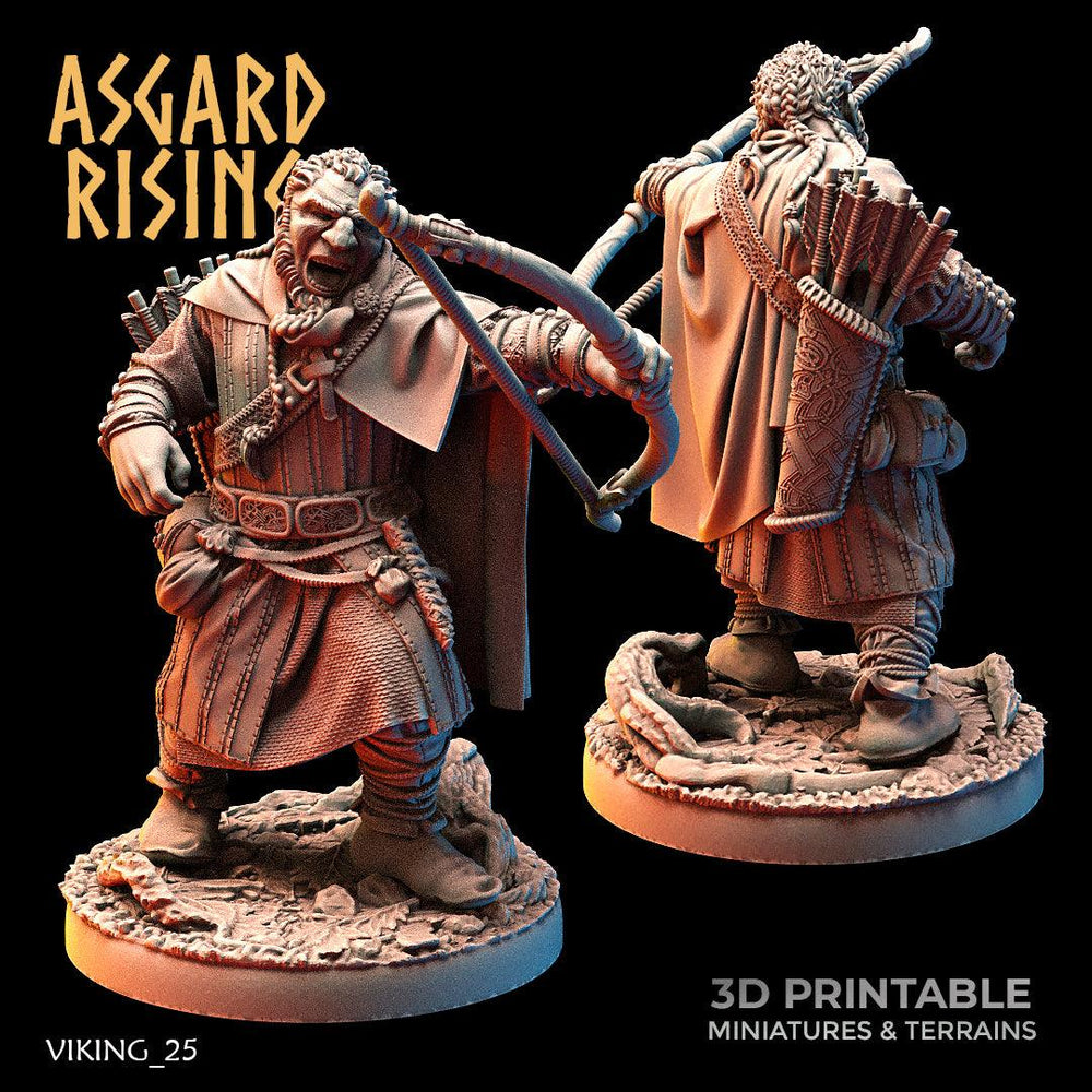 3D Printed Asgard Rising Viking Rangers 28 32 mm Wargaming DnD (Online Only)