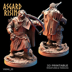 3D Printed Asgard Rising Viking Rangers 28 32 mm Wargaming DnD (Online Only)