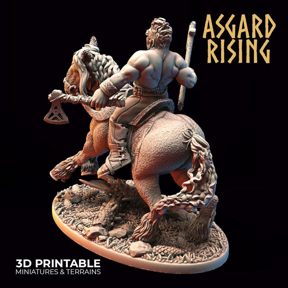 3D Printed Asgard Rising Viking Riders Modular Warband 28mm - 32mm (Online Only)