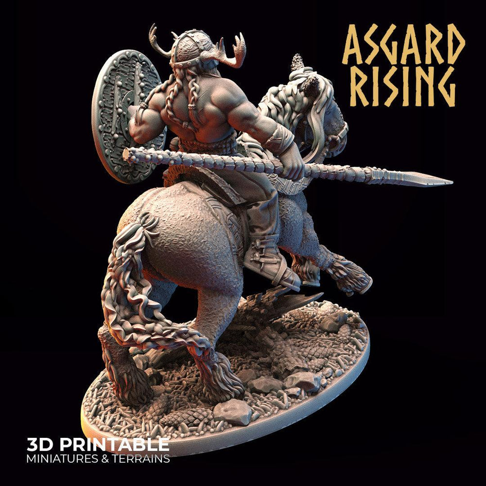 3D Printed Asgard Rising Viking Riders Modular Warband 28mm - 32mm (Online Only)