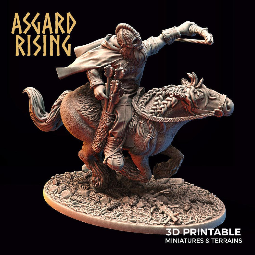 3D Printed Asgard Rising Viking Riders Modular Warband 28mm - 32mm (Online Only)