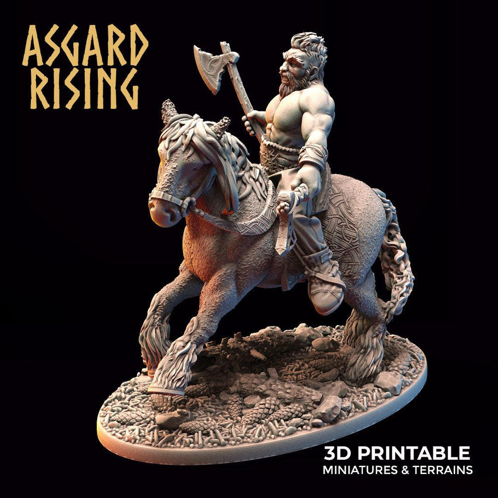 3D Printed Asgard Rising Viking Riders Modular Warband 28mm - 32mm (Online Only)