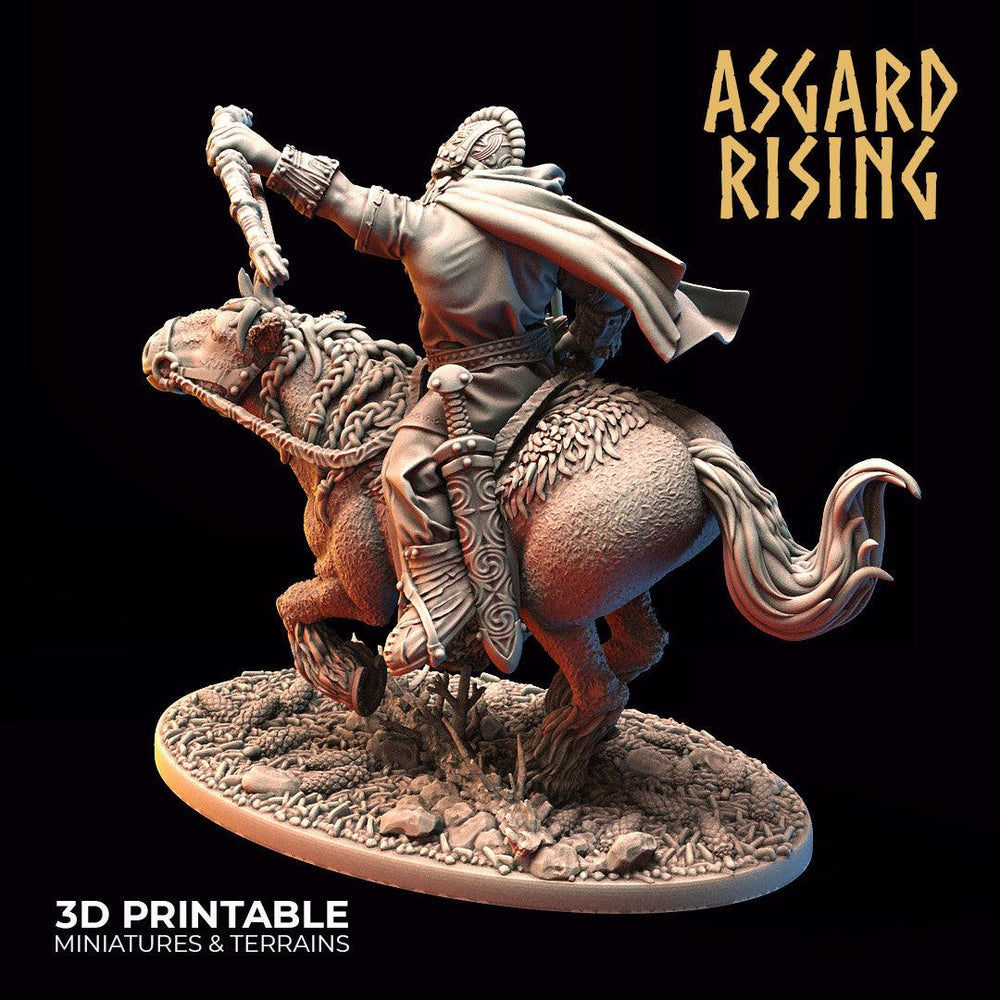 3D Printed Asgard Rising Viking Riders Modular Warband 28mm - 32mm (Online Only)
