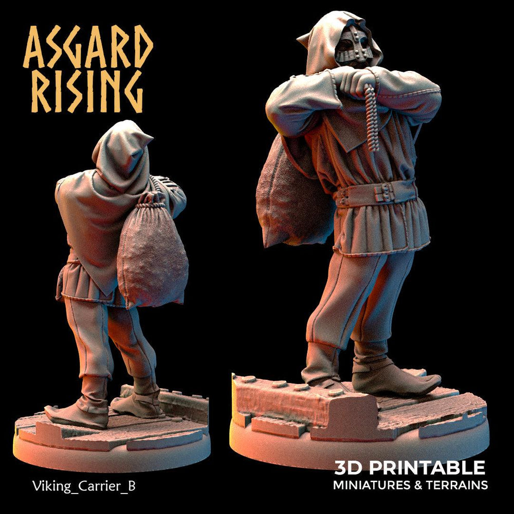 3D Printed Asgard Rising Viking Sailors Crew 28 32 mm Wargaming DnD (Online Only)