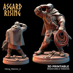3D Printed Asgard Rising Viking Sailors Crew 28 32 mm Wargaming DnD (Online Only)
