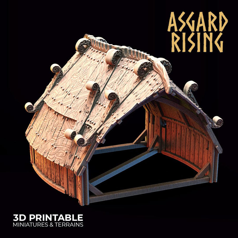 3D Printed Asgard Rising Viking Village Modular Set 28mm - 32mm Ragnarok D&D (Online Only)