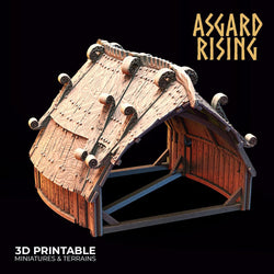 3D Printed Asgard Rising Viking Village Modular Set 28mm - 32mm Ragnarok D&D (Online Only)