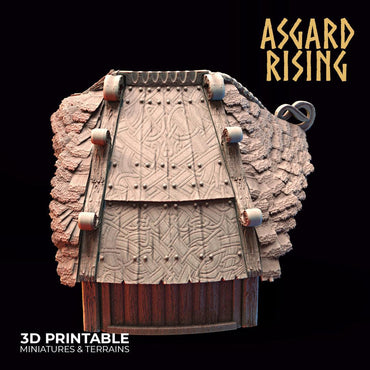 3D Printed Asgard Rising Viking Village Volume 2 Modular Set 28mm - 32mm Ragnarok D&D (Online Only)
