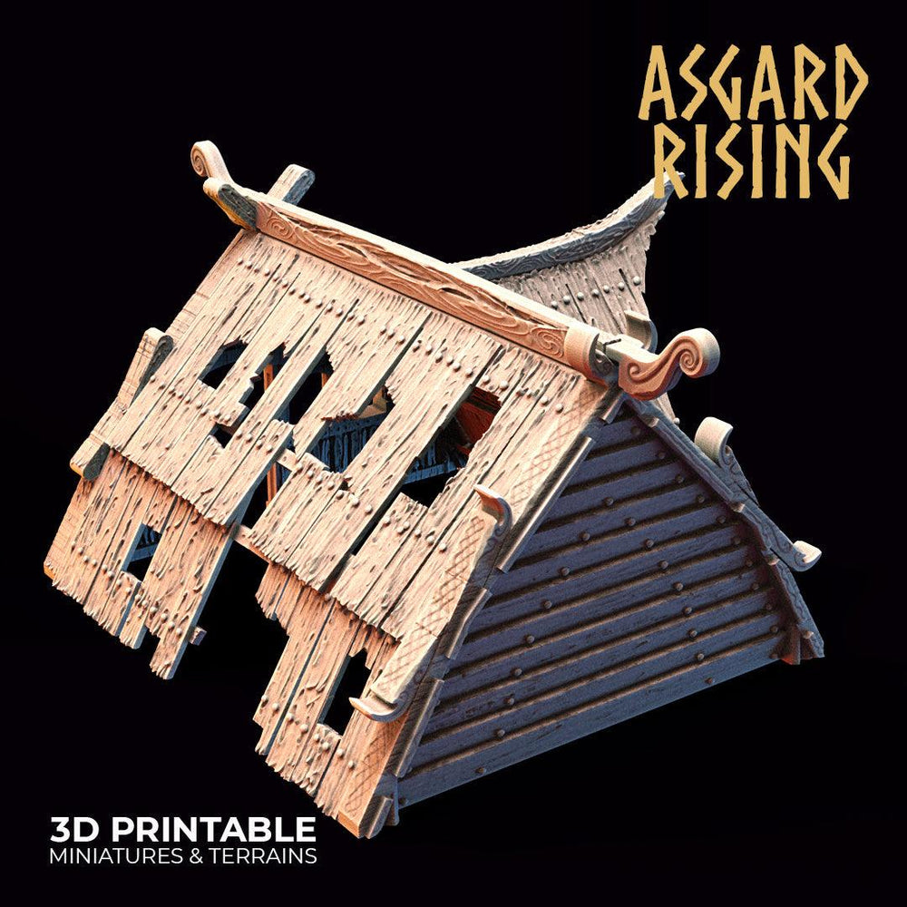 3D Printed Asgard Rising Viking Village Volume 2 Modular Set 28mm - 32mm Ragnarok D&D (Online Only)
