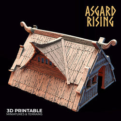 3D Printed Asgard Rising Viking Village Volume 2 Modular Set 28mm - 32mm Ragnarok D&D (Online Only)