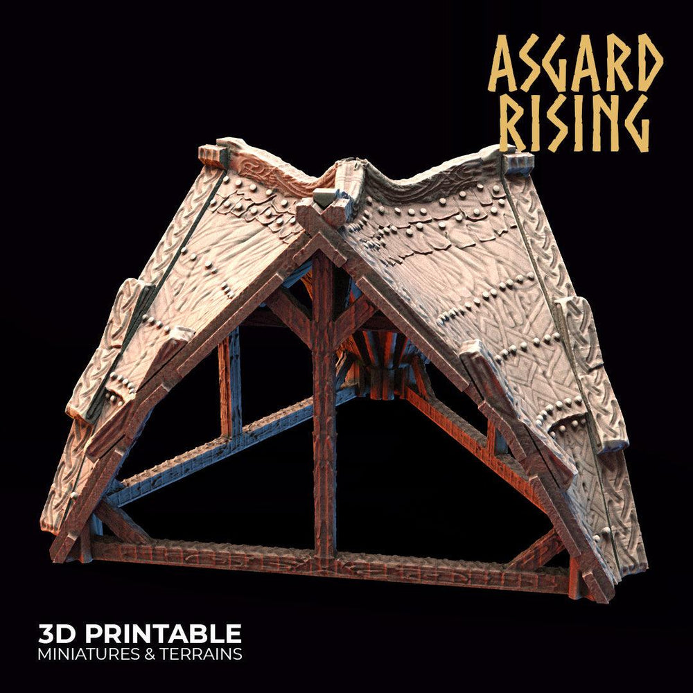 3D Printed Asgard Rising Viking Village Volume 2 Modular Set 28mm - 32mm Ragnarok D&D (Online Only)