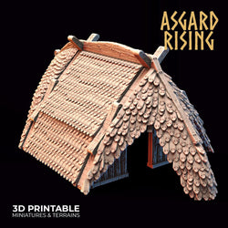 3D Printed Asgard Rising Viking Village Volume 2 Modular Set 28mm - 32mm Ragnarok D&D (Online Only)