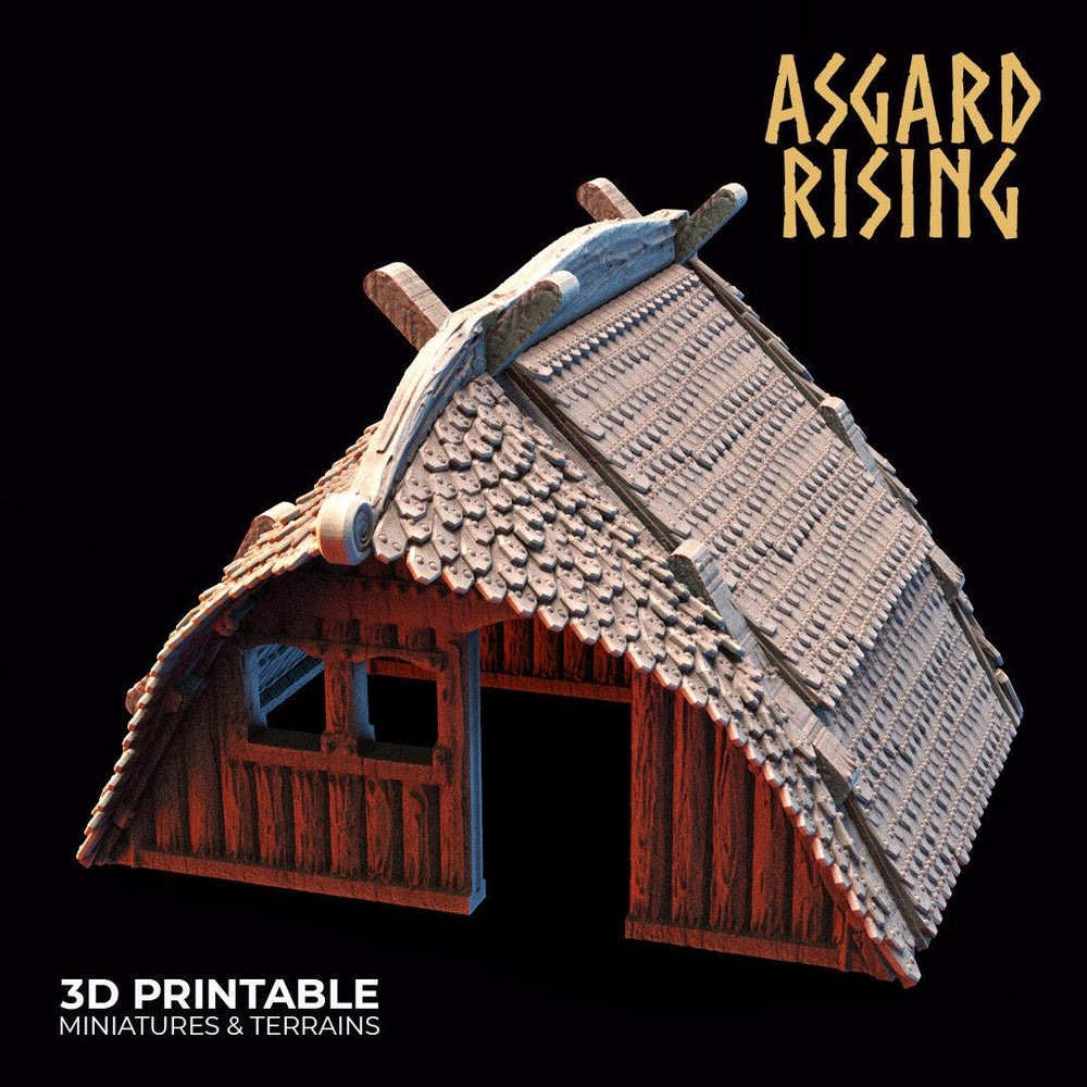 3D Printed Asgard Rising Viking Village Volume 2 Modular Set 28mm - 32mm Ragnarok D&D (Online Only)