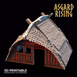 3D Printed Asgard Rising Viking Village Volume 2 Modular Set 28mm - 32mm Ragnarok D&D (Online Only)