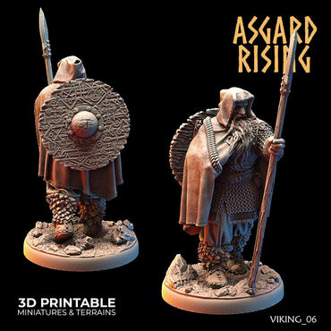 3D Printed Asgard Rising Vikings of the White Bear Clan Hideout Keepers 28mm - 32mm (Online Only)