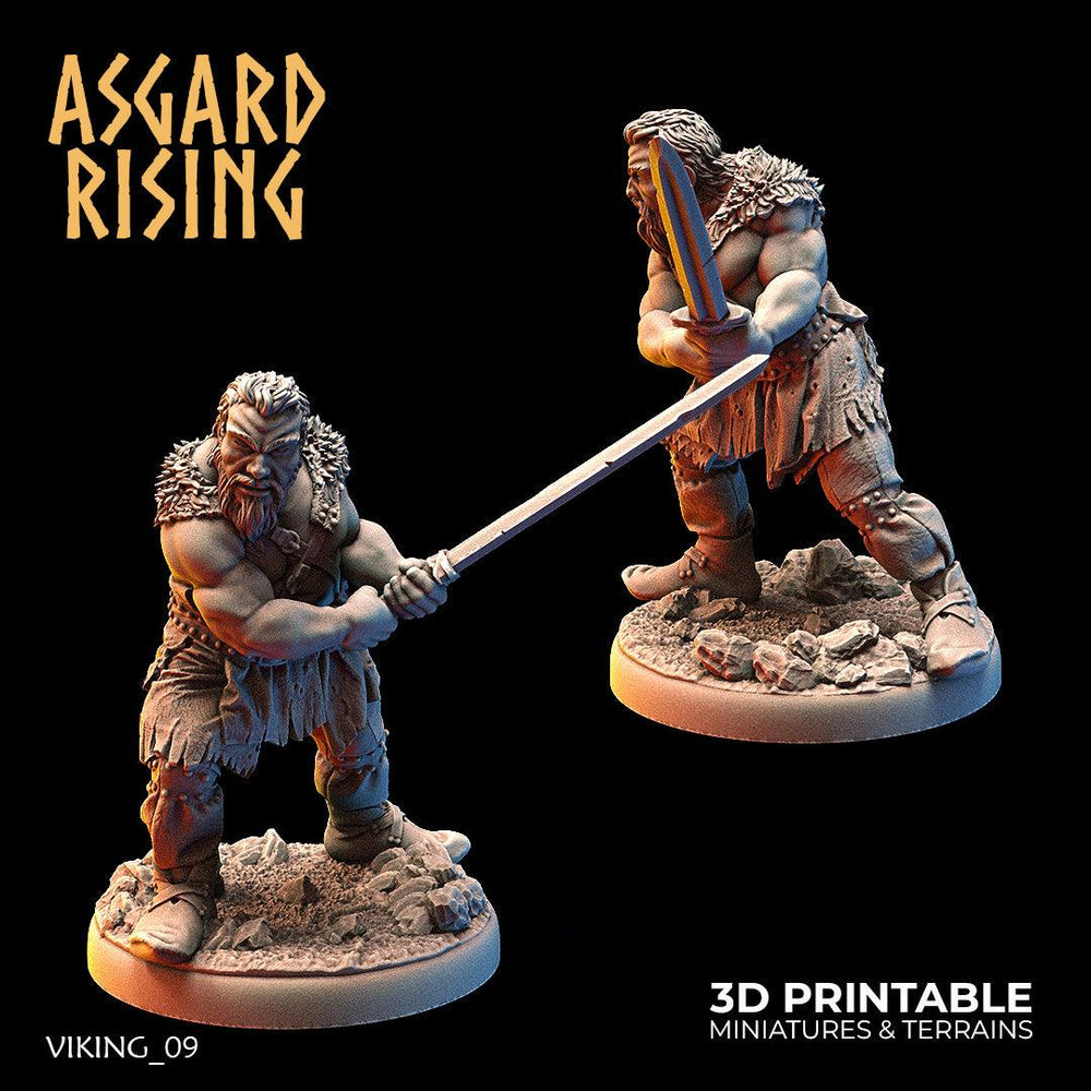 3D Printed Asgard Rising Vikings of the White Bear Clan Hideout Keepers 28mm - 32mm (Online Only)