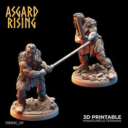 3D Printed Asgard Rising Vikings of the White Bear Clan Hideout Keepers 28mm - 32mm (Online Only)