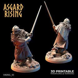 3D Printed Asgard Rising Vikings of the White Bear Clan Hideout Keepers 28mm - 32mm (Online Only)